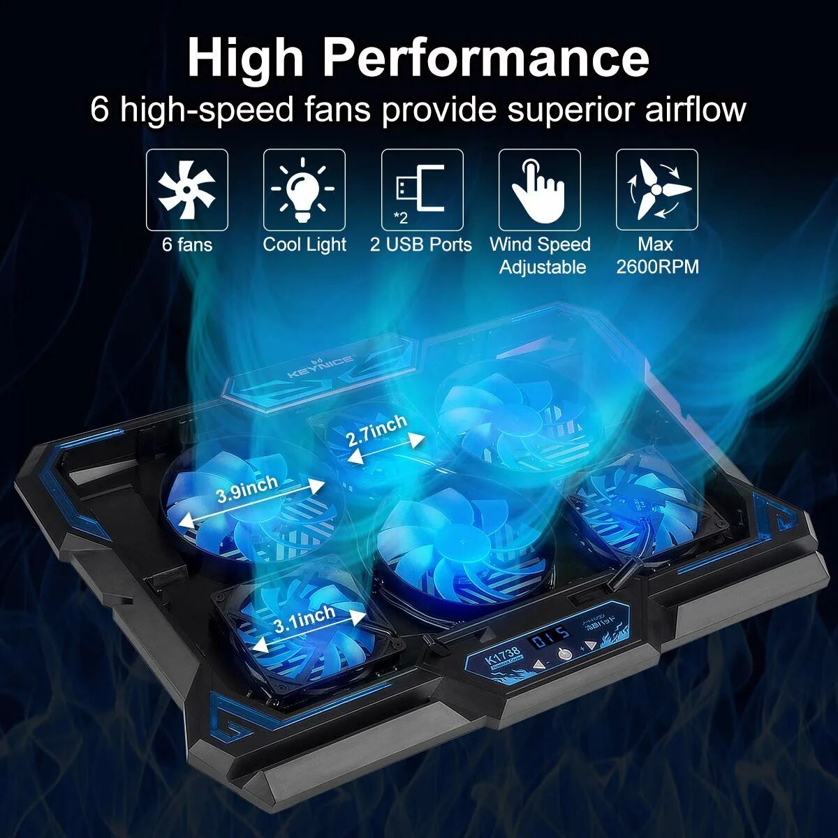 Станд чил. Cooling Pad led Fan v19. Pad Cooling (WACOOL). Portable Cooler with Lights.