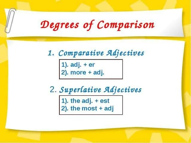 Degrees of Comparison of adjectives. Degrees of Comparison of adjectives правило. Degrees of Comparison of adjectives таблица. Degrees of Comparison правило. Adjectives 5 класс