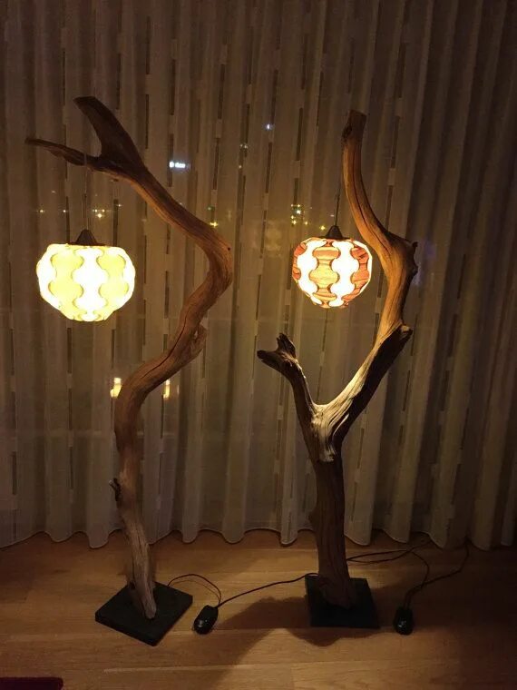 New Designs Make Table Lamps and Floor Lamps More Desirable Wooden floor lamps, 