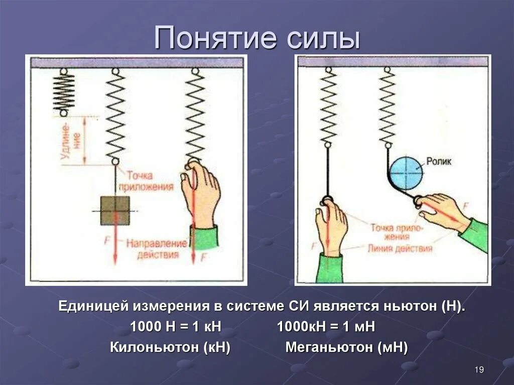 Понятие силы. Понятие силы в физике. Определение понятия сила. Понятие силы физика 7 класс. Тысяча ньютонов