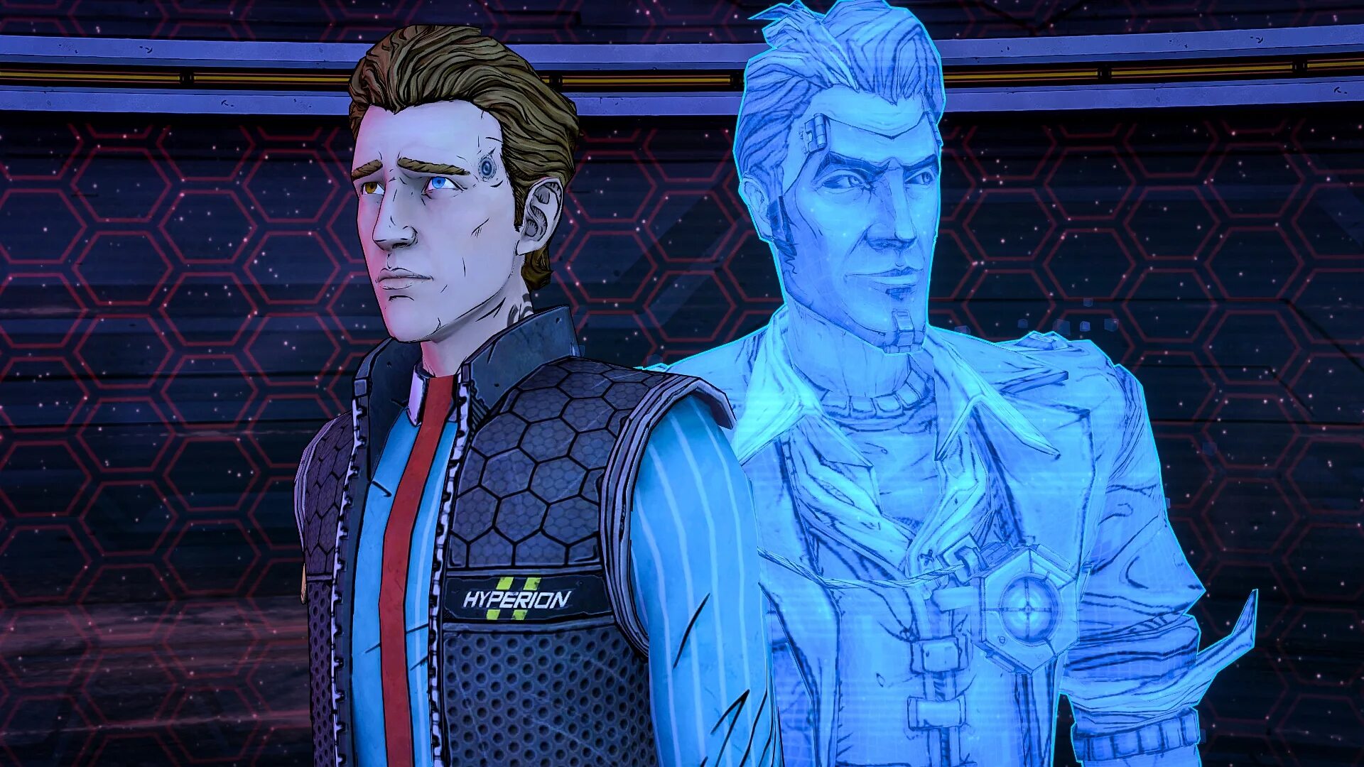 Риз и Джек. Красавчик Джек Tales from the Borderlands. Риз бордерлендс. Красавчик Джек и Риз.