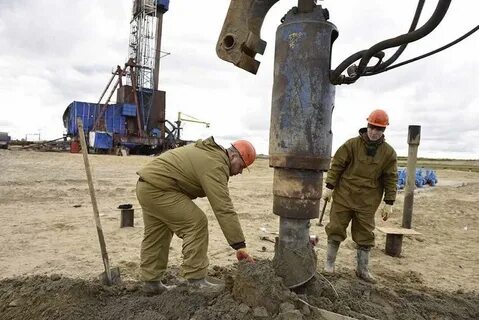 бурение скважины нефть видео видео