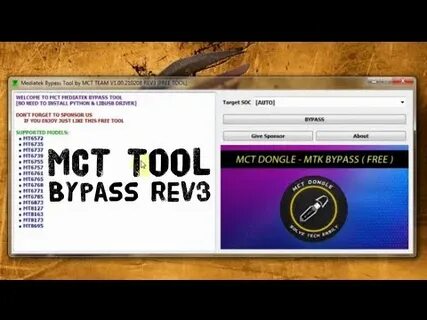 Mct mtk bypass