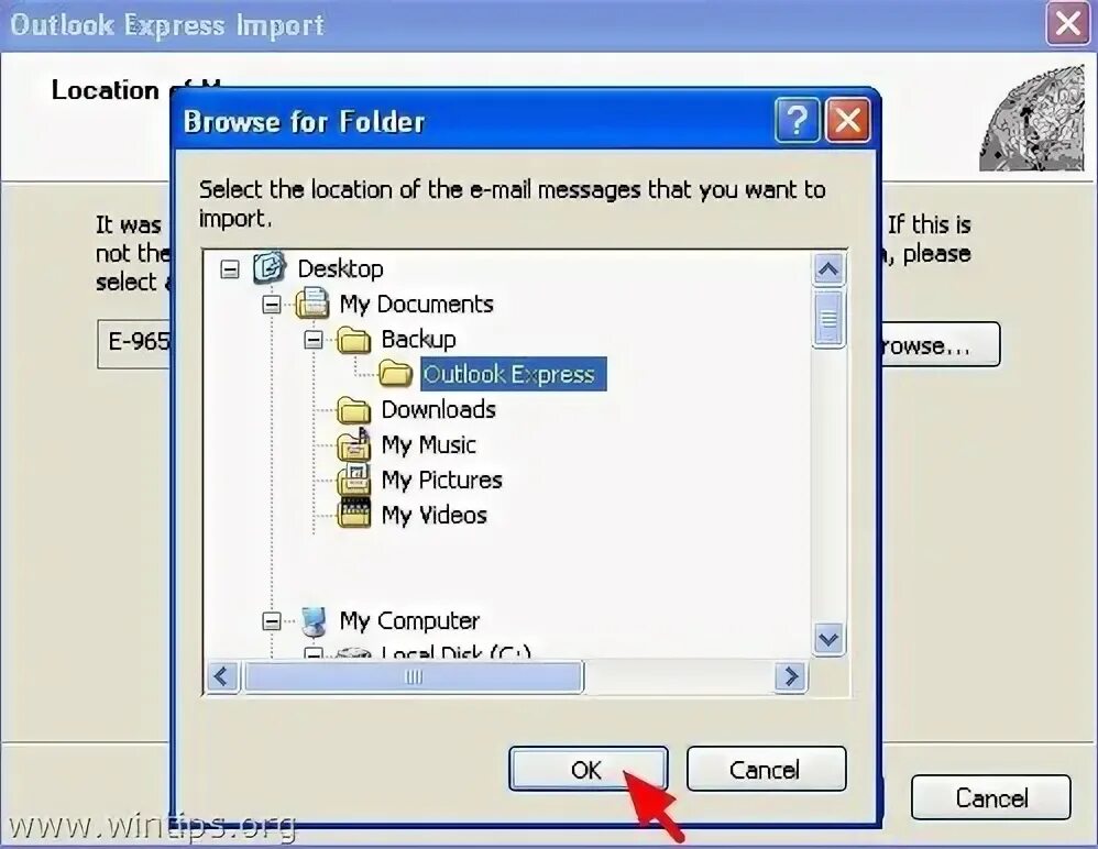 Exp файлы. Outlook express. сообщения bssap+ initial address message.