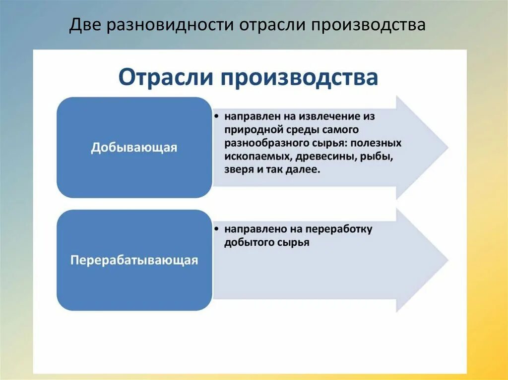 Что такое отрасль кратко. Отрасли производства. Производственные отрасли. Отрасли современного производства. Производство понятие виды отрасли.