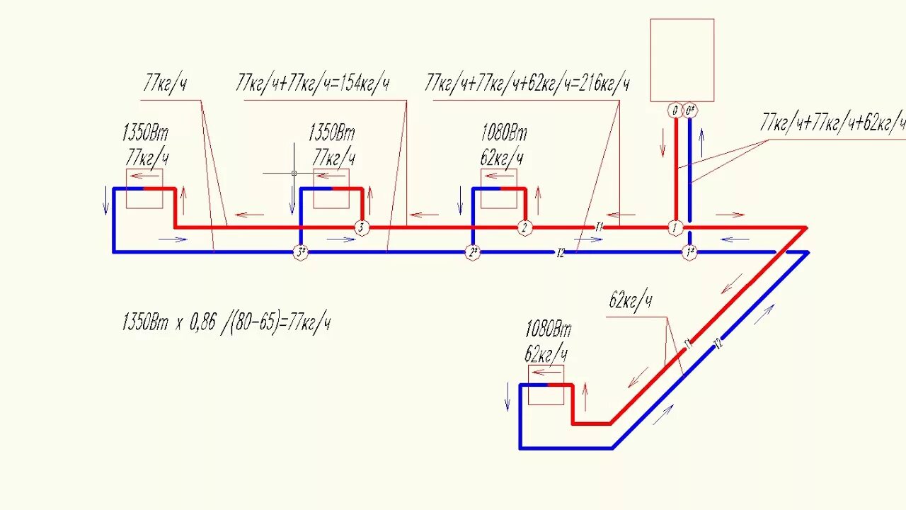 Схемы систем отопления с диаметрами труб. Схема гидравлического расчета системы отопления. Схема двухтрубной системы отопления с диаметром труб. Схема для гидравлического расчета отопления двухтрубной системы. Рассчитать систему отопления в доме
