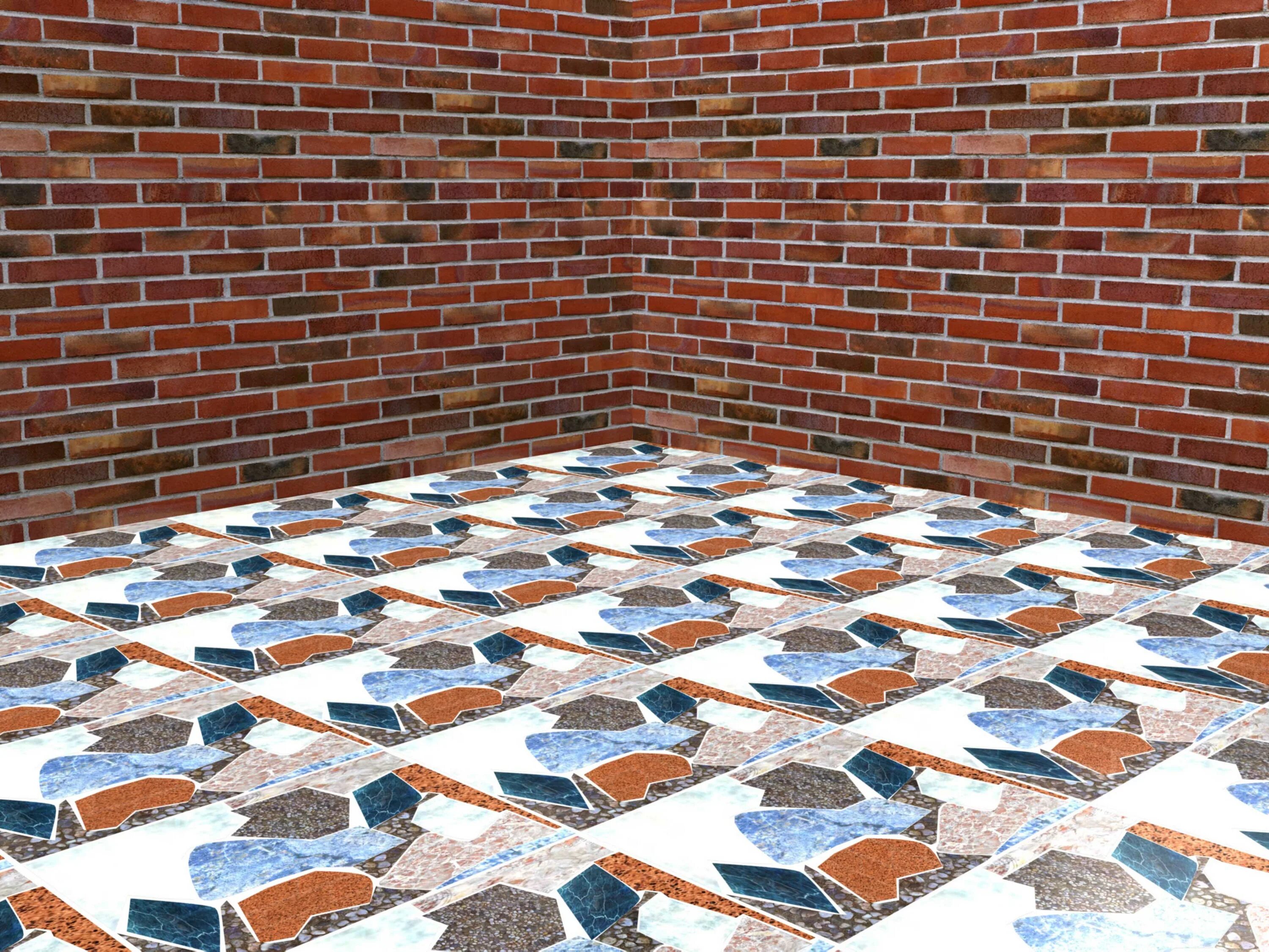 Make tile. Broken tiles. wall tiles cracked. tiled with tile. broken floor.