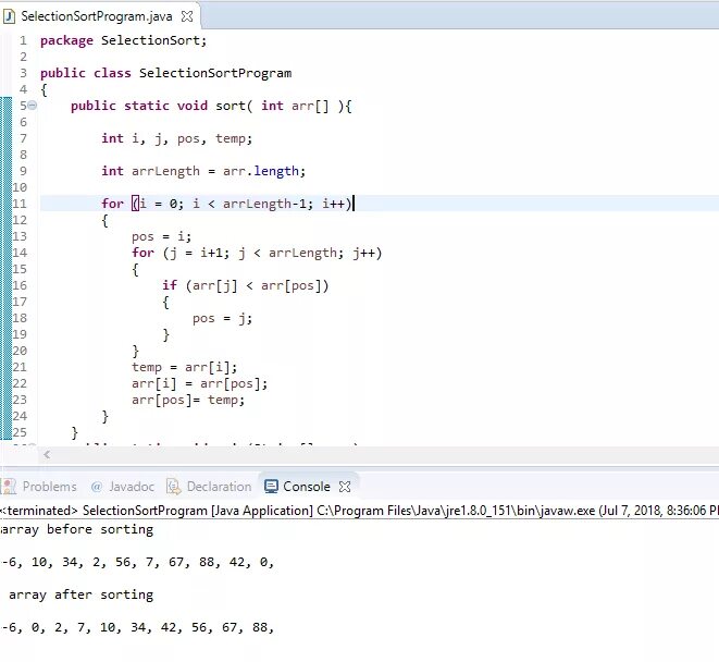 Сортировка массива selection sort java. Методы массивов java. Сортировка массива методом выбора java. Java программа.