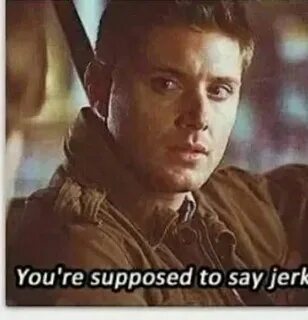 You re supposed