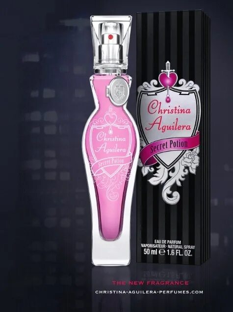 Secret potion. Christina Aguilera Secret Potion. Sonia Rykiel parfume commercial.