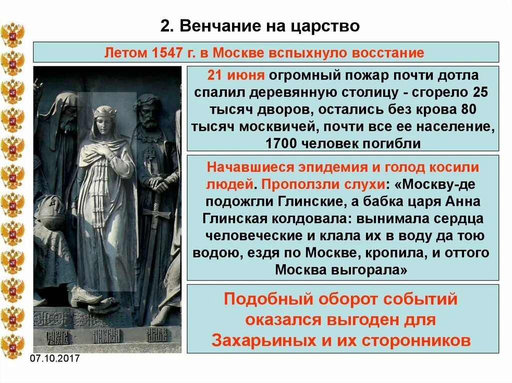 1547 г россия. 1547 Венчание Ивана Грозного. Венчание на царство Ивана Грозного реформа.