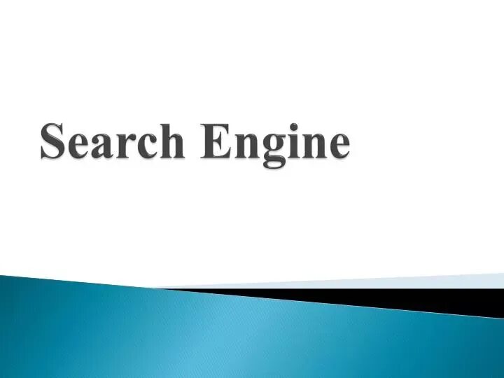 Found search engine. Found search engine