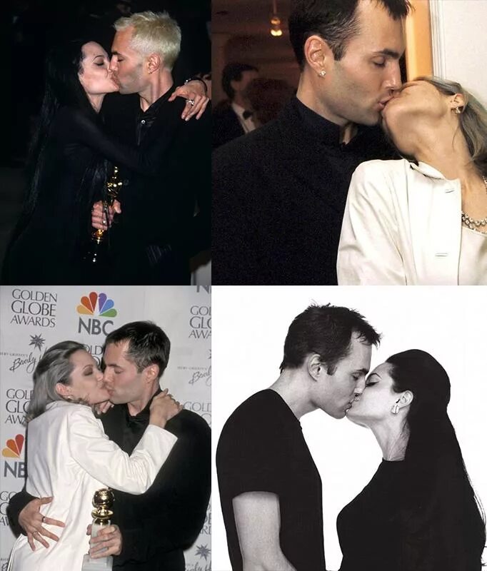 Жить с родным братом. Брат Анджелины Джоли поцелуй.