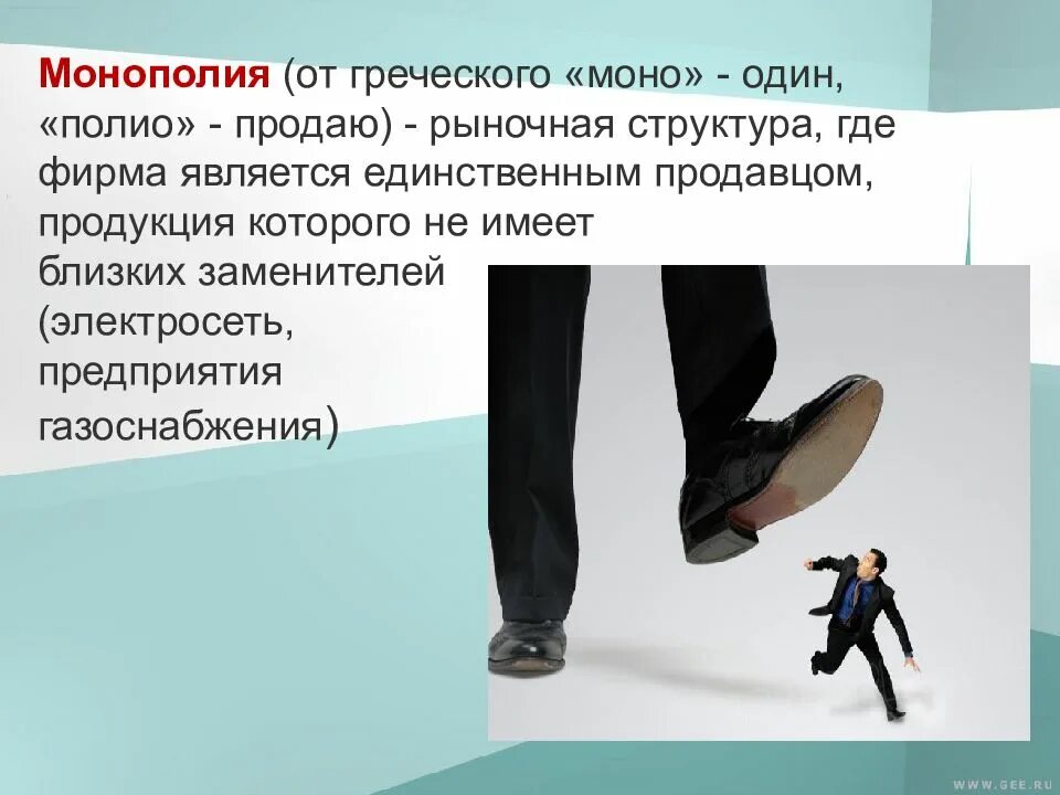 Является единственным продавцом