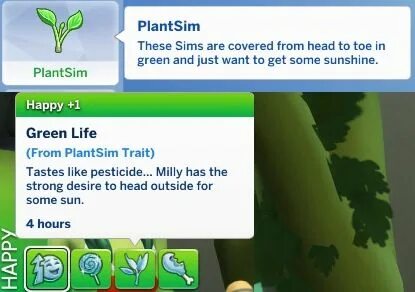 Sims 4 mod trait