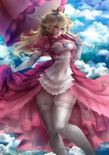 Принцесса пич арт.