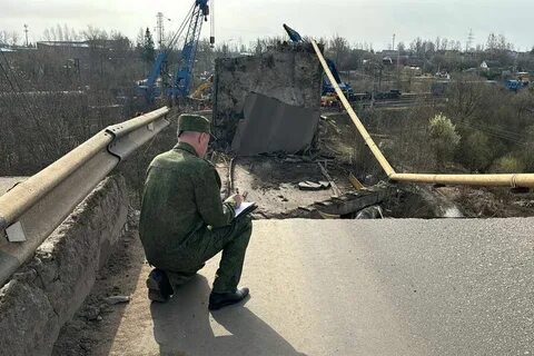 Обрушение путепровода в смоленске