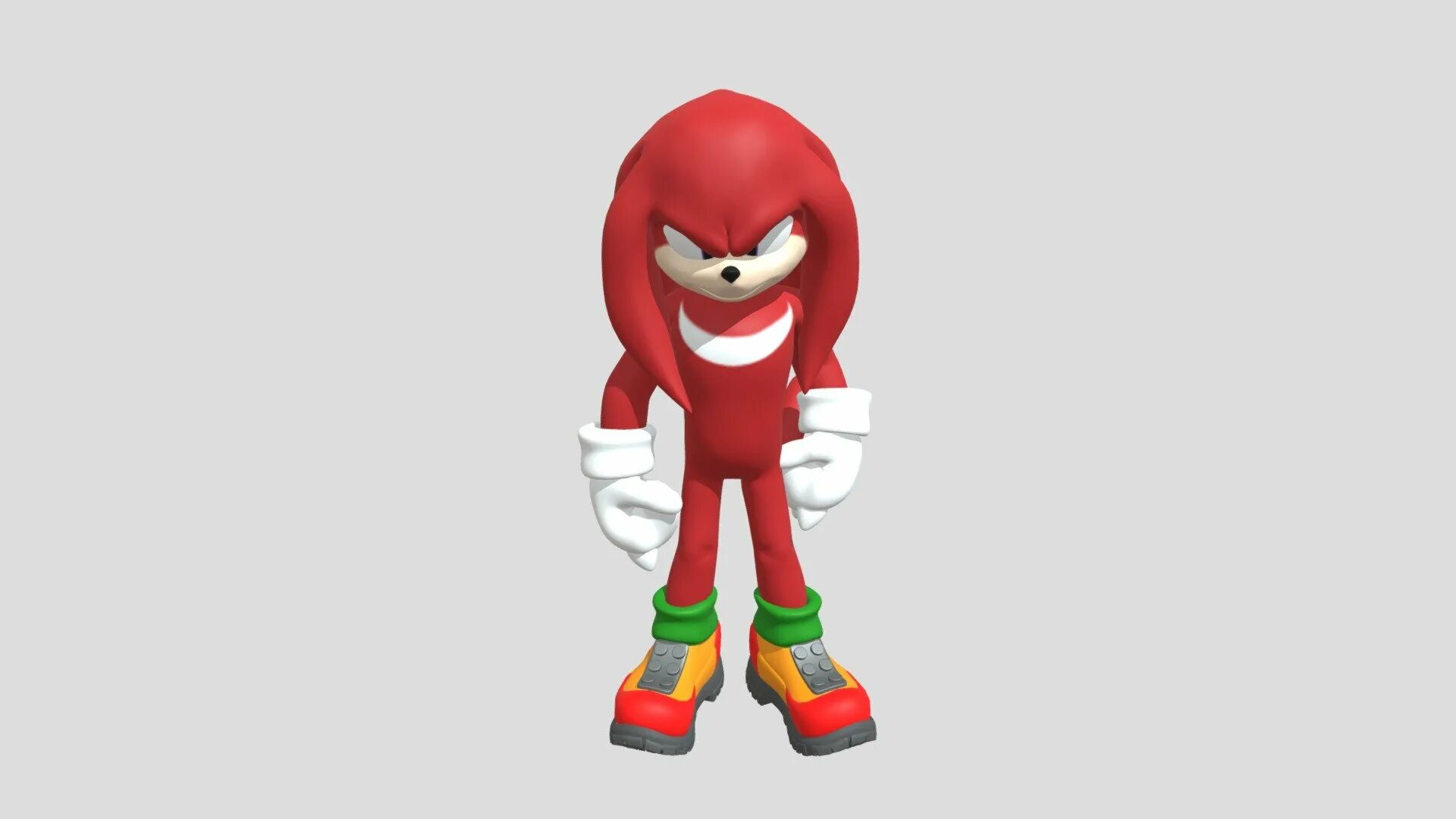 Sonic movie 2 Knuckles. Соник Tails Knuckles 2. Sonic movie Knuckles. НАКЛЗ 3d model.