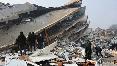 Последствия землетрясения в мире