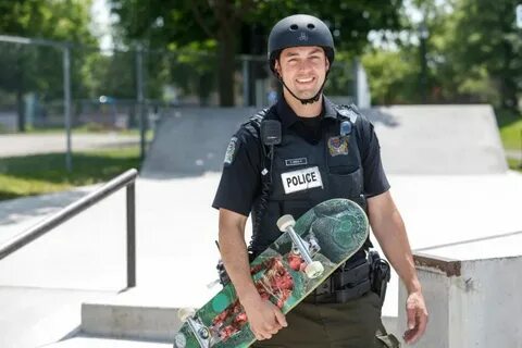Giant policeman