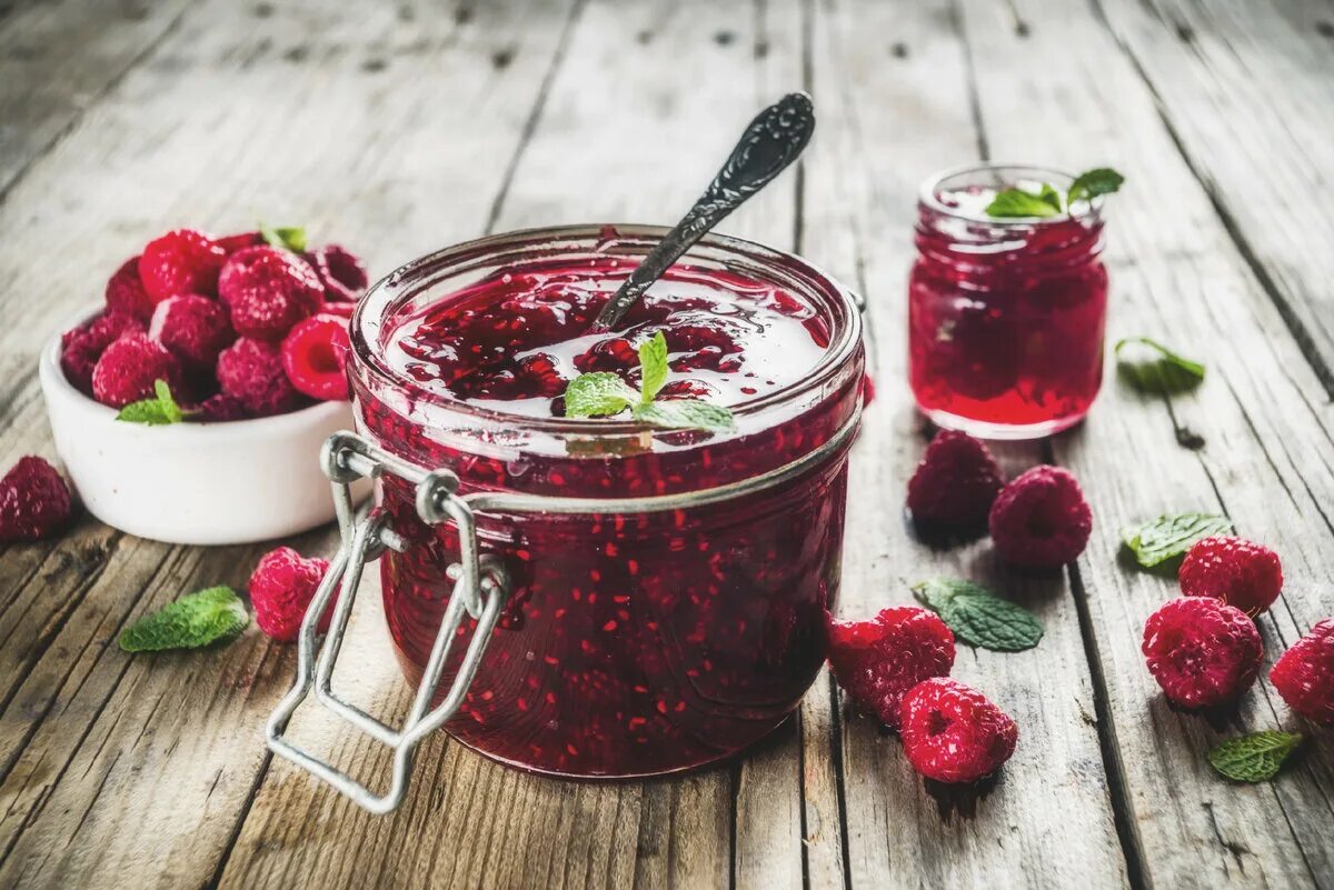 Рецепт варенья с малины на зиму