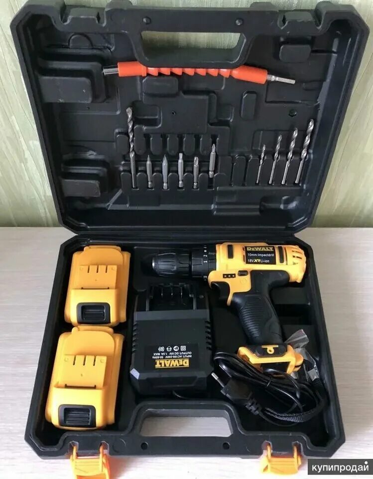 Ударная дрель-шуруповерт DEWALT DCD776S2 - выгодная цена, отзывы, характеристики