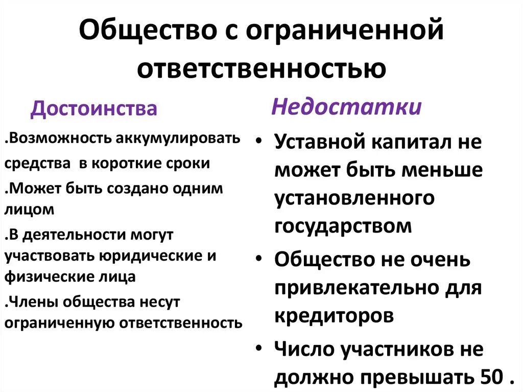 Преимущества формы ооо. Общество с ограниченной ОТВЕТСТВЕННОСТЬЮ преимущества и недостатки. Достоинства общества с ограниченной ОТВЕТСТВЕННОСТЬЮ. Преимущества общества с ограниченной ОТВЕТСТВЕННОСТЬЮ. Преимущества и недостатки ООО.