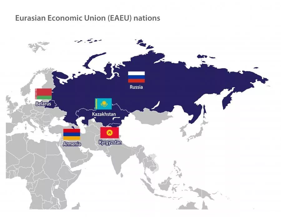 Карта страны 2022 год. Евразийский экономический Союз страны на карте. Таможенные границы ЕАЭС на карте. Контурная карта Евразийского экономического Союза.