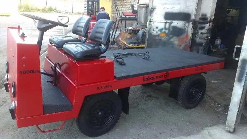 Электрокар платформенный балканкар еп-006. 2. Платформенная электротележка еп 006. Balkancar ep 006. 2.