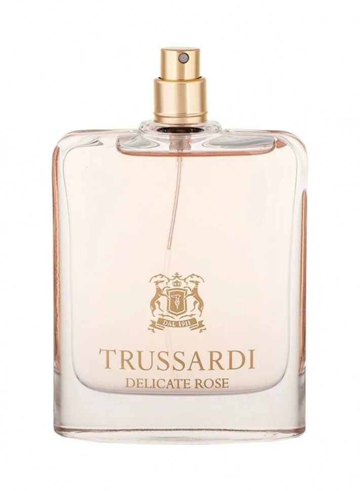 Trussardi купить женское. Туалетная вода Труссарди Деликейт Роуз. Trussardi delicate Rose Eau de Toilette 100 ml. Trussardi туалетная вода delicate Rose, 50 мл. Trussardi delicate Rose woman тестер.