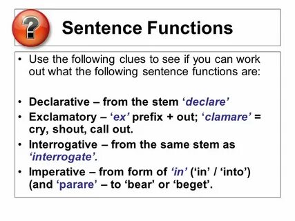 Sentence is