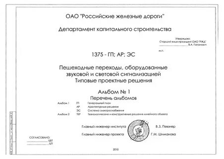 Реестр типовых проектов