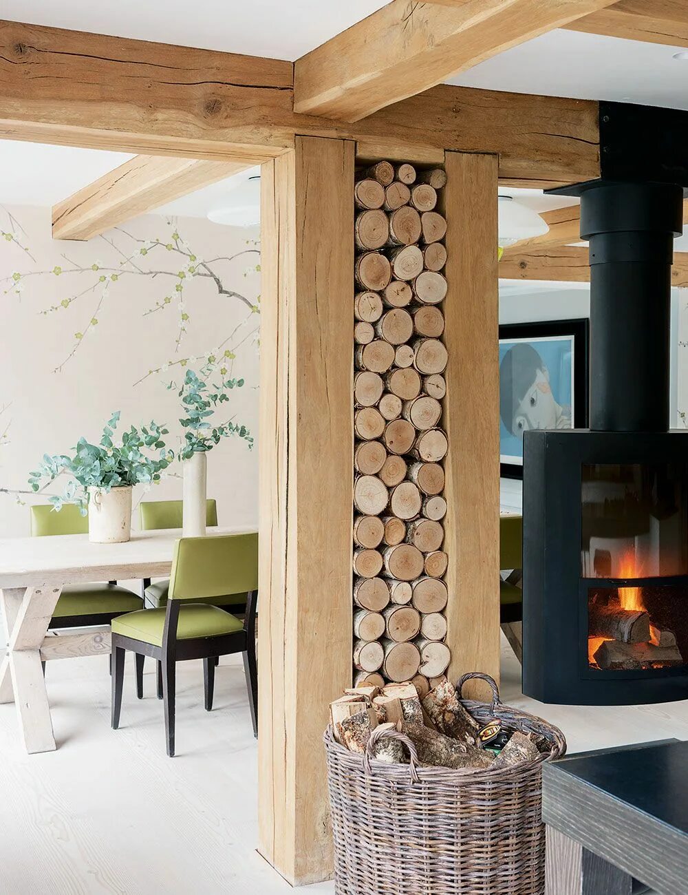 Log storage