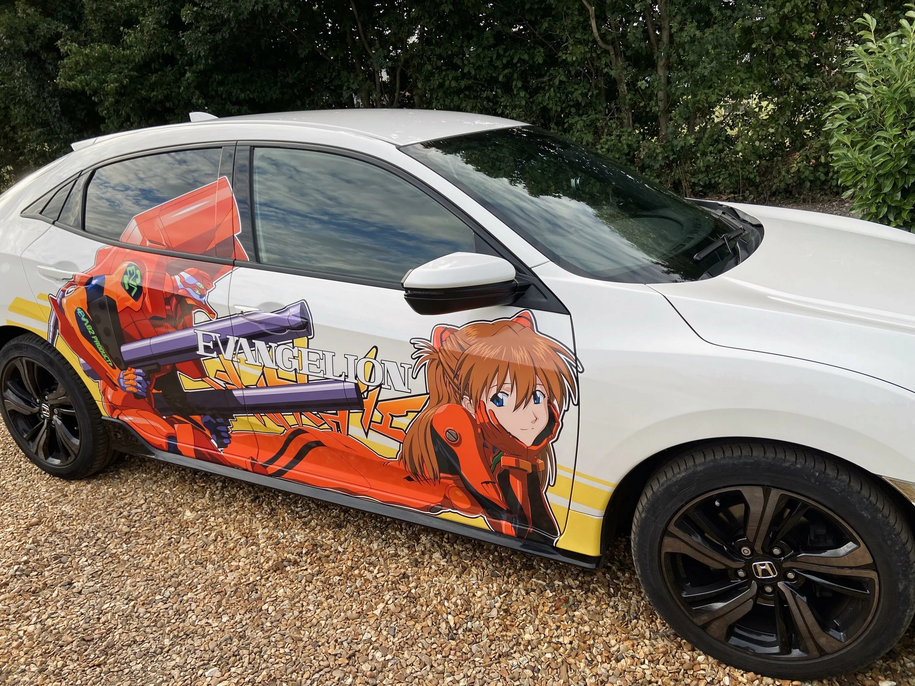 Аскам машина. Itasha Евангелион. Itasha Asuka. Машина Евангелион Itasha. Honda Civic Itasha.