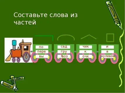 Видеоуроки состав слова