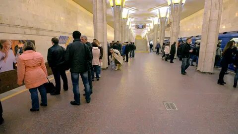 В минском метро сегодня