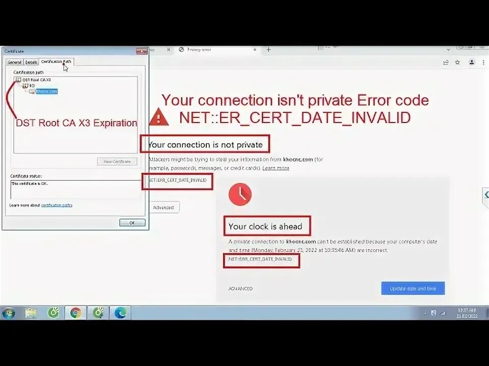 Update cert