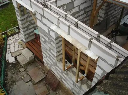 Пристрой к дому газобетон