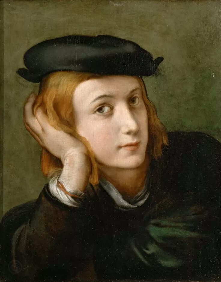 It is a portrait of a