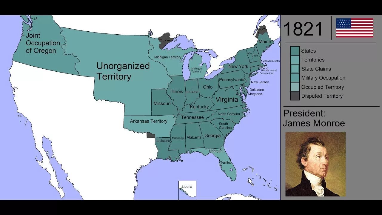 History of the United States. Brief History of the USA. History of the States of America. USA story.