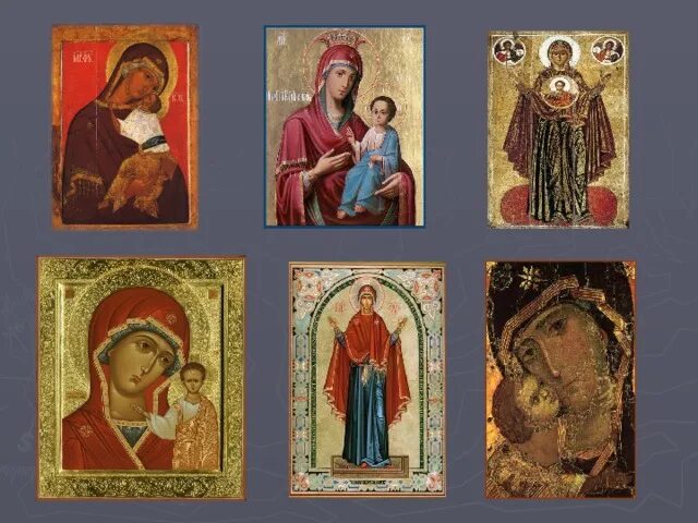 Тип изображения икон. Основные иконографические типы богоматери. оранта одигитрия елеуса. три вида икон богоматери. типы икон божией матери.