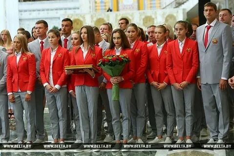 В нашей спортивной делегации было
