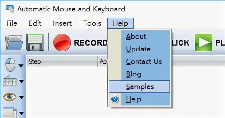 Mouse and keyboard recorder. Mouse and keyboard recorder