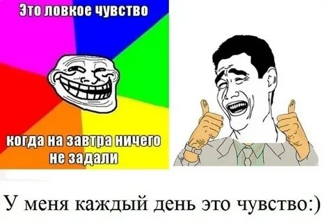Задам ничего не задали
