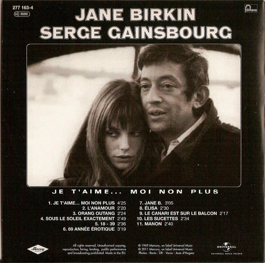T aime moi non plus. Jane birkinserge gainsbourg 1969. jane birkin 1969 - serge gainsbourg &amp; jane birkin. serge gainsbourg 1969. jane birkin and serge gainsbourg je taime.