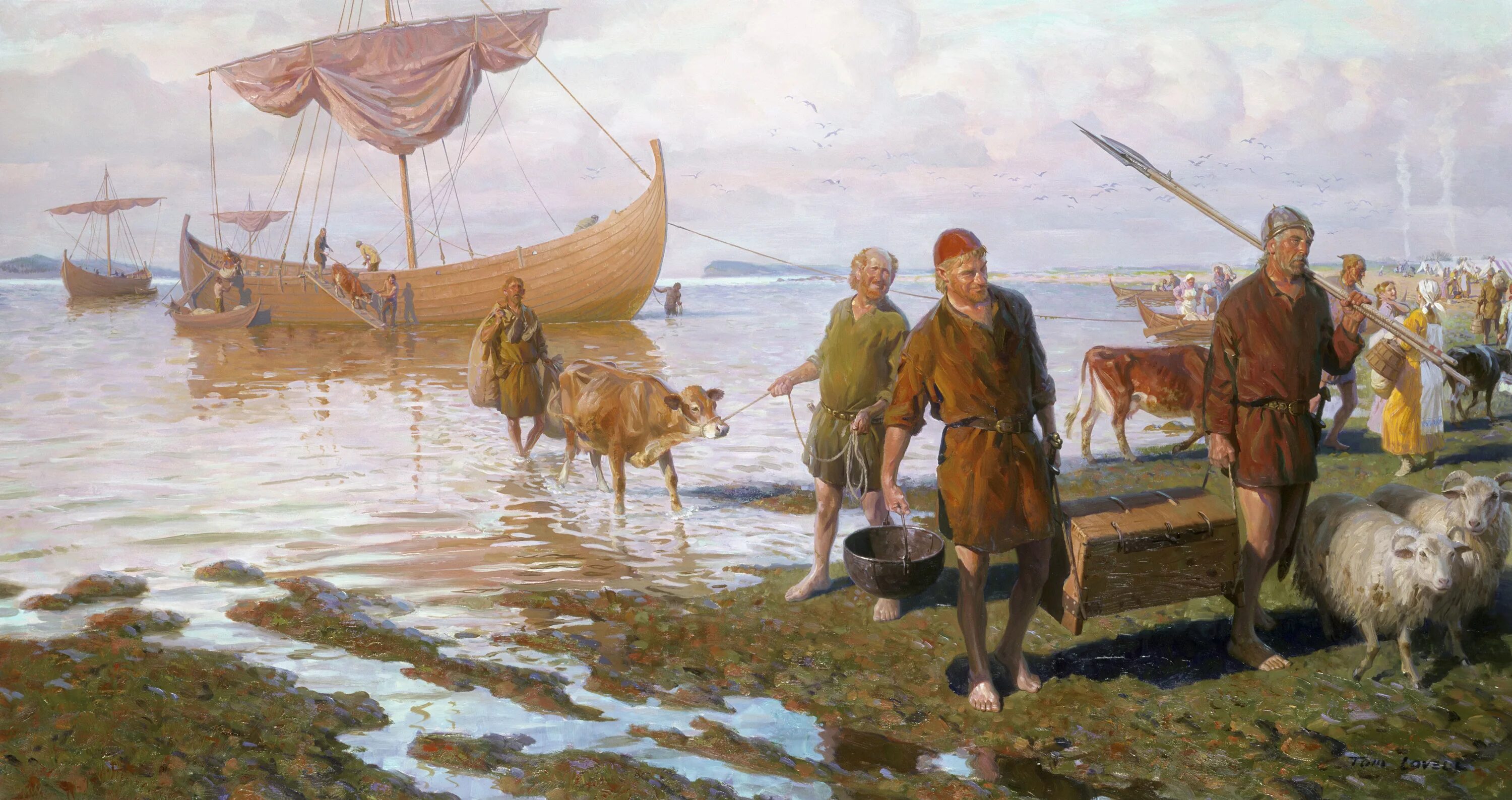 Исторически сложилось так что рыболовство всегда. Викинги в Гренландии. Викинги в Гренландии иллюстрации. Том Ловелл Викинги. Викинги колонизировали Гренландию;.