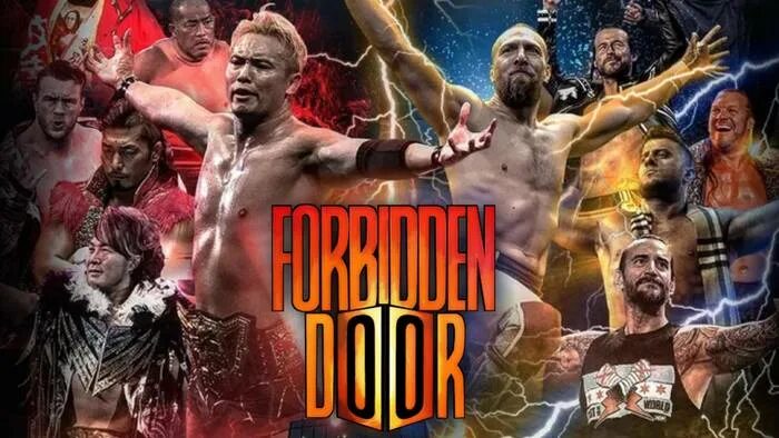 WWE 2022 на ПК. Постер AEW NJPW Forbidden Door 2022. Forbidden Door AEW 2022 Постер. Case battle 2024