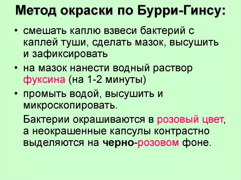 Алгоритм окрашивания. Окраска капсул по методу бурри-гинса. этапы окраски по бурри гинсу. капсула бактерий окраска по бурри-гинсу. метод окрашивания по бурри гиг у.