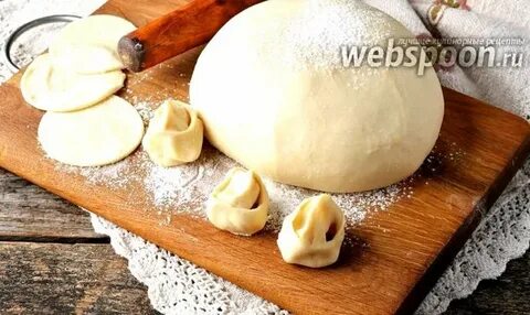 Тесто для мантов вкусное тонкое и эластичное