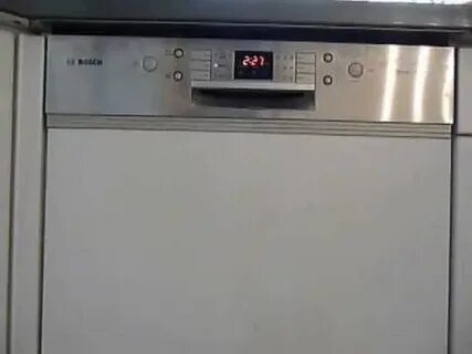 Посудомоечная машина bosch silence plus ошибки